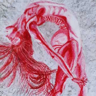 Dancer by Jane Quay Drawing