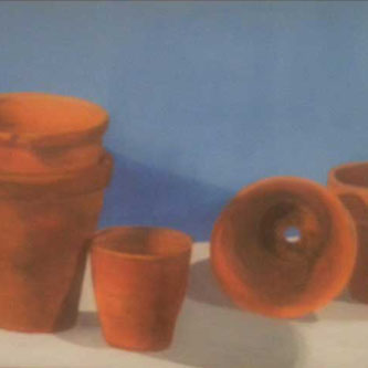 Pots by Lesley Quay Drawing