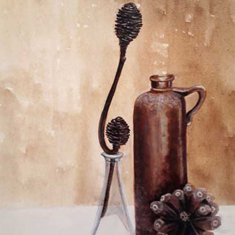 Still Life by Ruth Quay Drawing