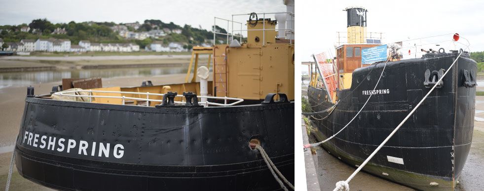 Photos of SS Freshspring, Bideford Quay